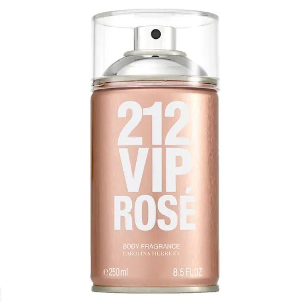 Perfume Carolina Herrera 212 Vip Rose Feminino Body Spray 250 ml