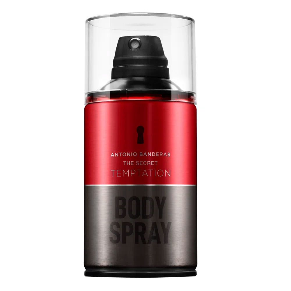 Perfume antonio banderas The Secret Temptation Masculino Body Spray 250 ml